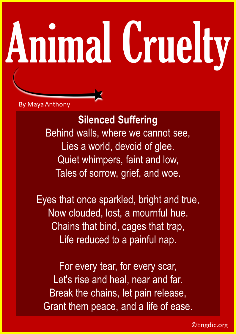 Poems about Animal Cruelty