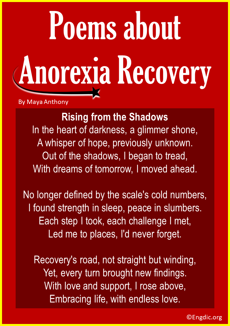 Poems about Anorexia Recovery