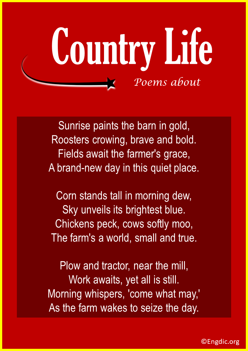 Poems about Country Life