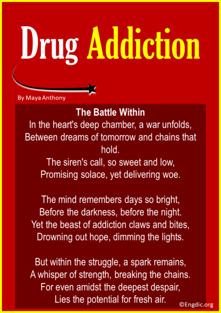 20 Best Poems about Drugs (Addiction, Abuse, Awareness) - EngDic