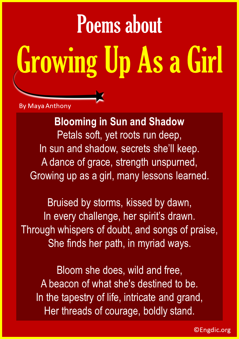 Poems about Growing Up As a Girl