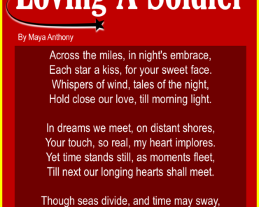 10 Best Poems about Loving A Soldier