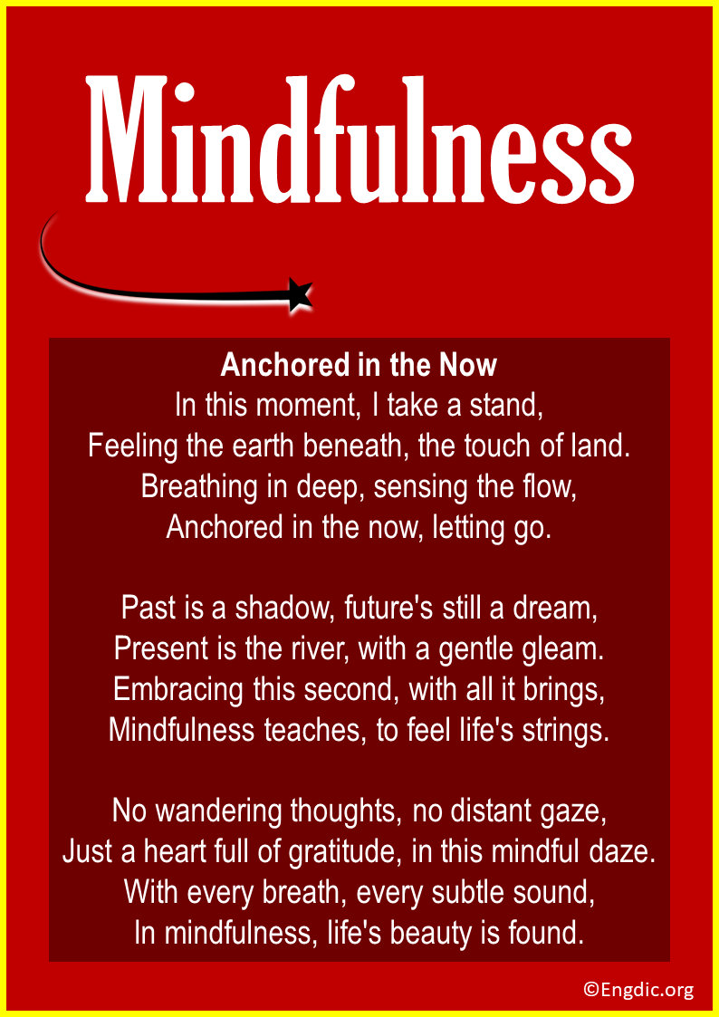 Poems about Mindfulness