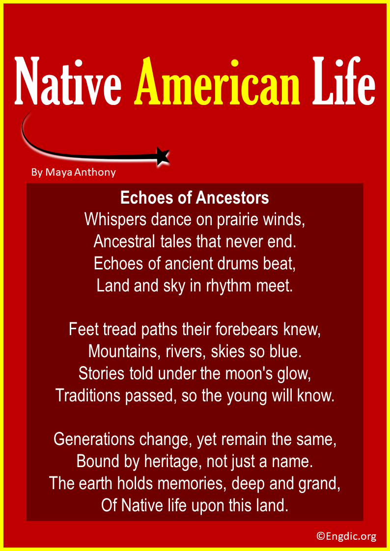 Poems about Native American Life