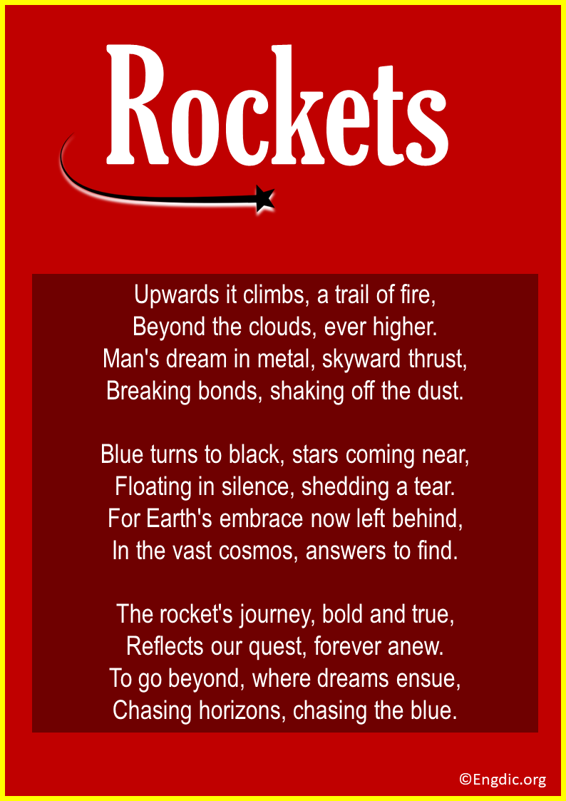 Poems about Rockets