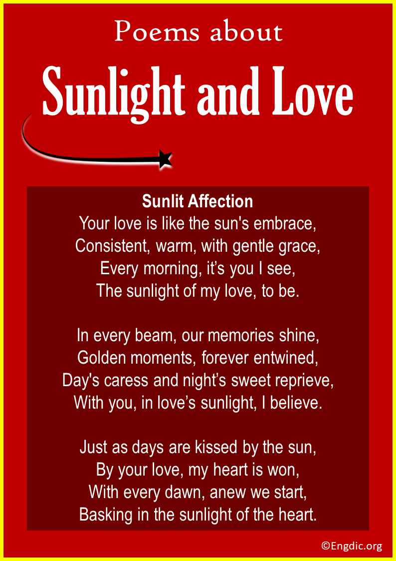 Poems about Sunlight and Love