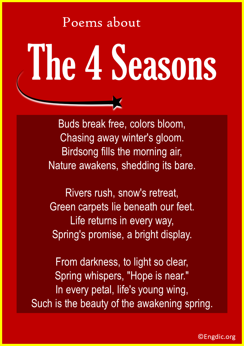 Poems about The 4 Seasons