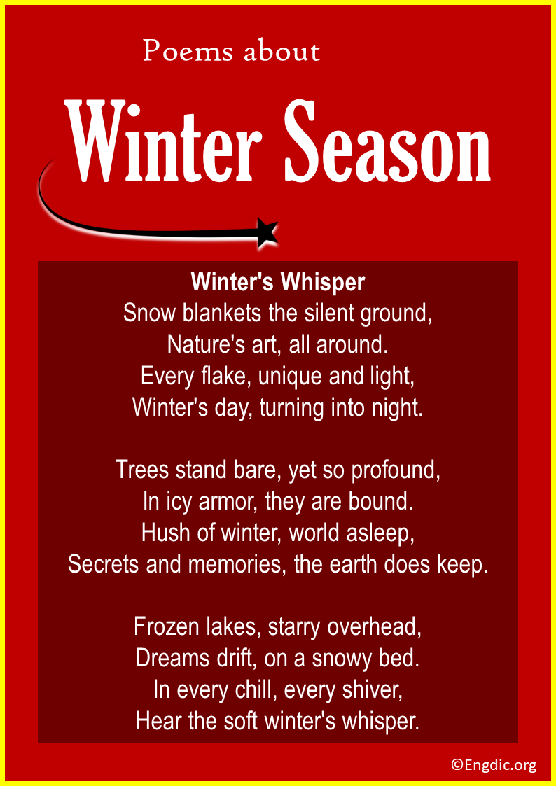 Poems about Winter Season
