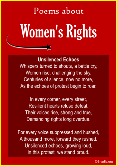 10 Best Poems about Women Empowerment (Women's Rights) - EngDic