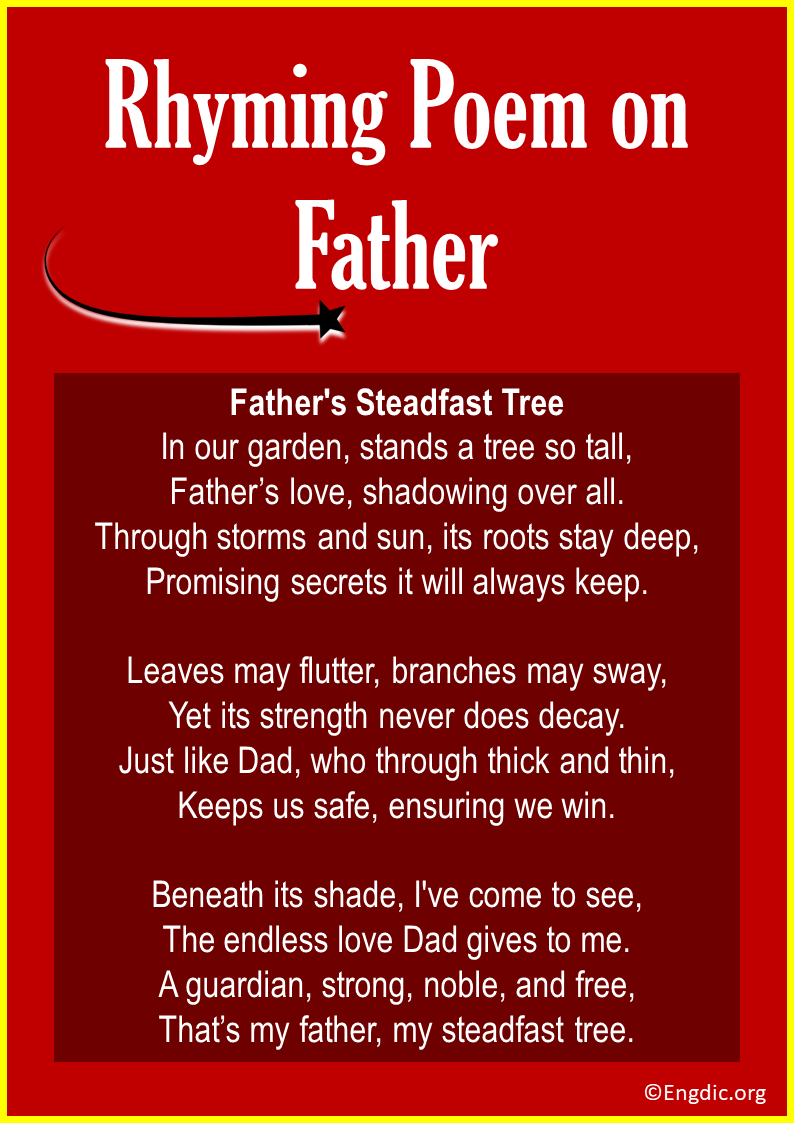 Rhyming Poem on Father