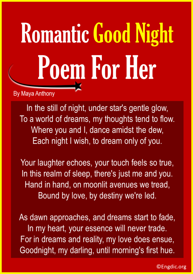 16 Funny And Romantic Good Night Poems For Girlfriendwife Engdic 1068