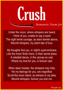 20 Poems for Crush to Express Your Love and Their Beauty - EngDic