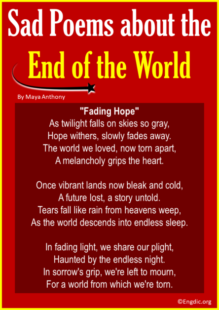 11 Terrifying Poems about Apocalypse | End of the World Poems - EngDic