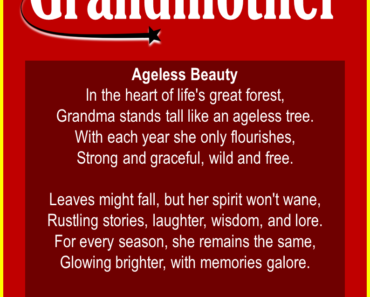 15 Birthday Poems for Grandmother (Short & Funny)