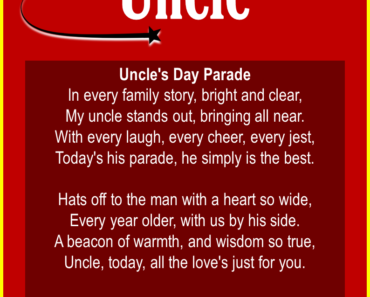 10 Birthday Poems for Uncle (Short & Funny)