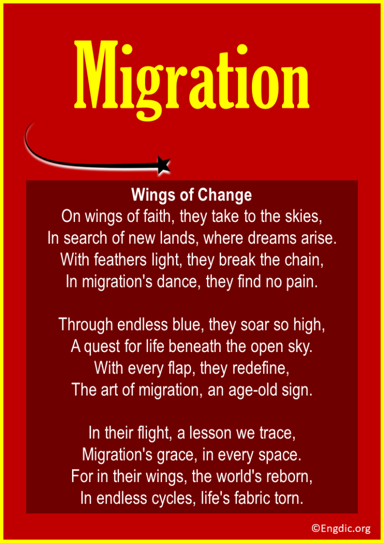 20 Best Poems About Immigration And Migration Engdic