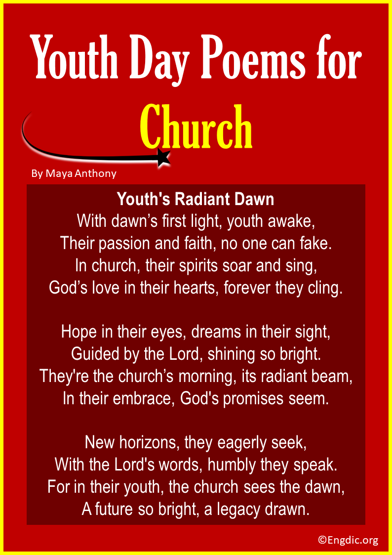 Short Youth Day Poems for Church