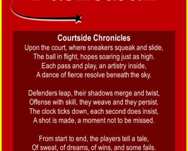 10 Sonnet Poems about Basketball