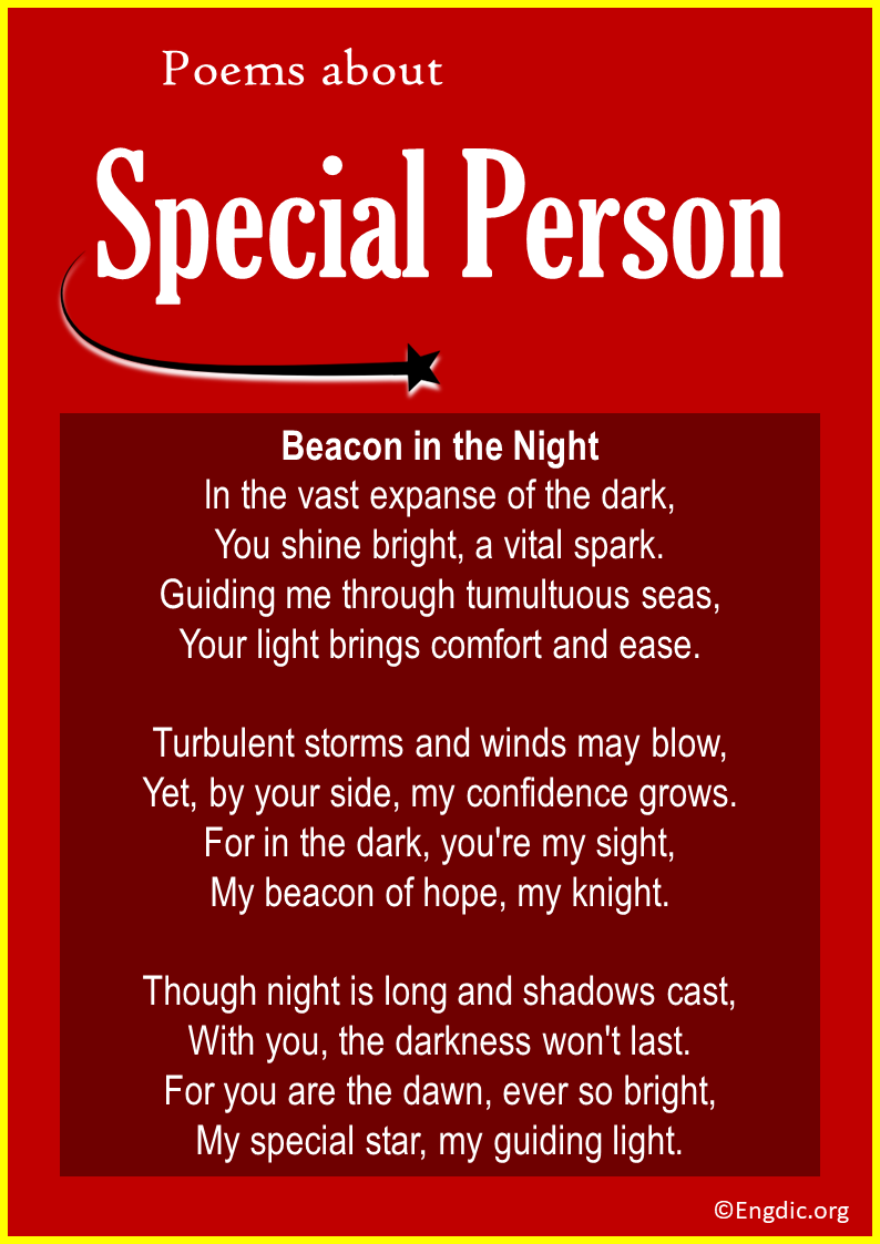 Special Poems about Special Person