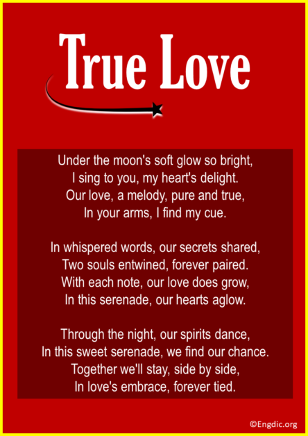 10 Romantic True Love Poems Engdic