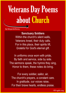 10 Best Veterans Day Poems about Church - EngDic