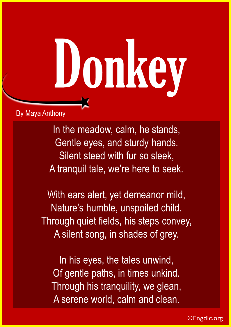 poems about donkey