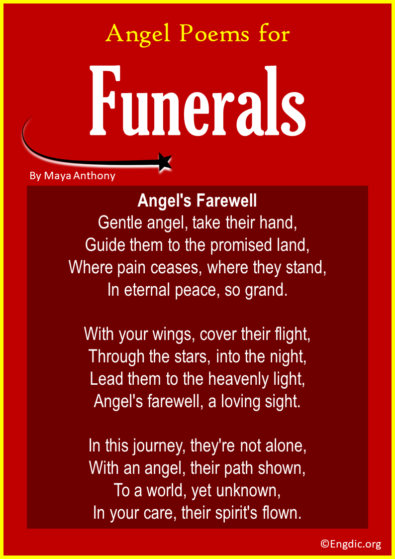 Angel Poems for Funerals
