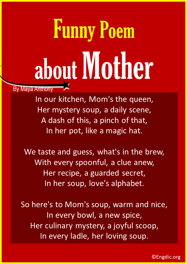 Funny Poems about Mother