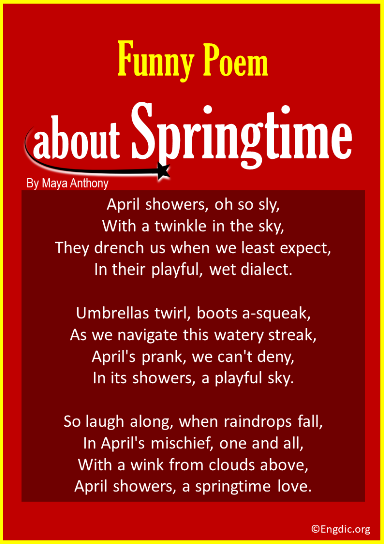 10 Best Funny Poems about Springtime - EngDic