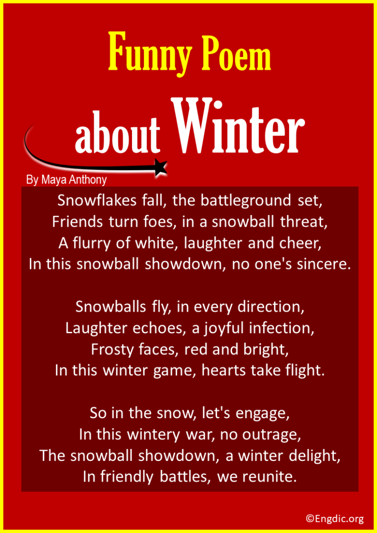 10 Best Funny Poems about Winter - EngDic