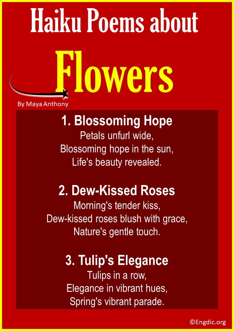 Haiku Poems about Flowers