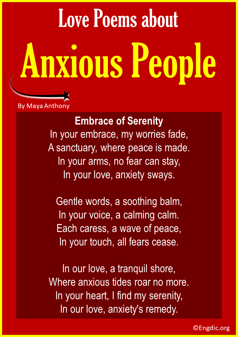 Love Poems about Anxious People