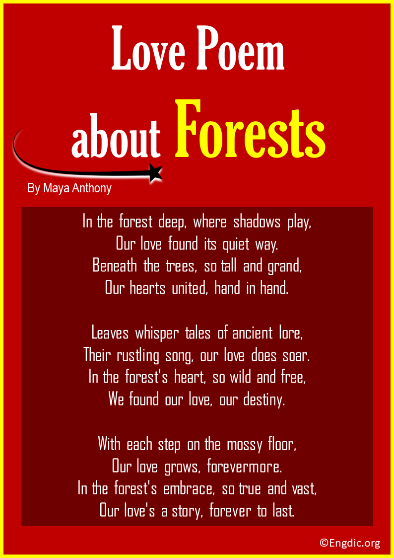 Love Poems about Forests