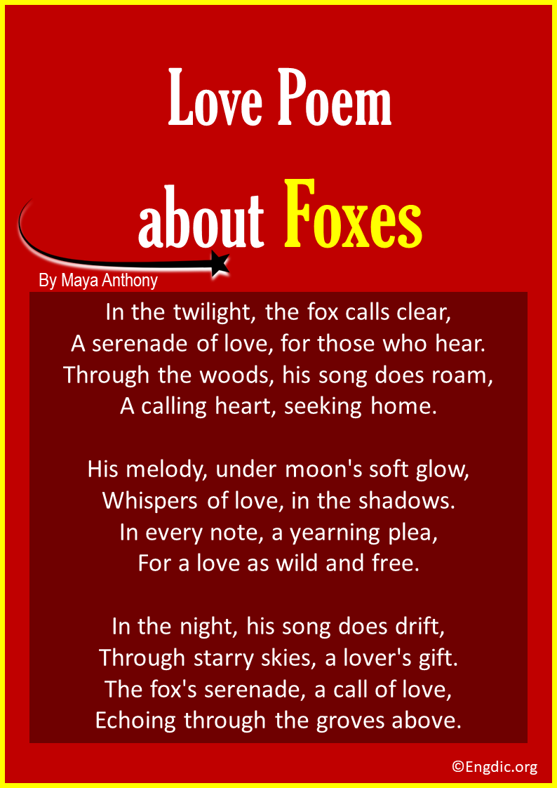Love Poems about Foxes
