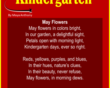 10 Best May Poems about Kindergarten