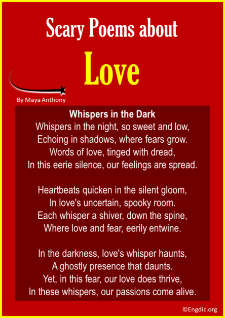 10 Best Scary Poems about Love - EngDic