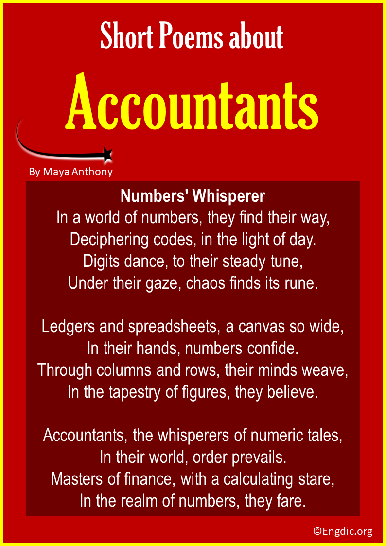 Short Poems about Accountants