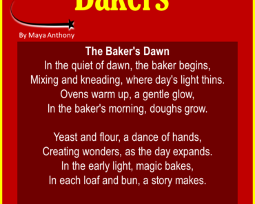 10 Best Short Poems about Bakers