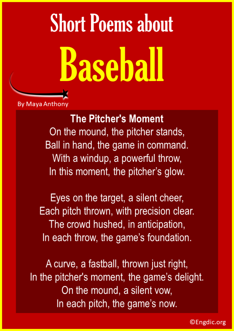 10 Best Short Poems About Baseball Engdic