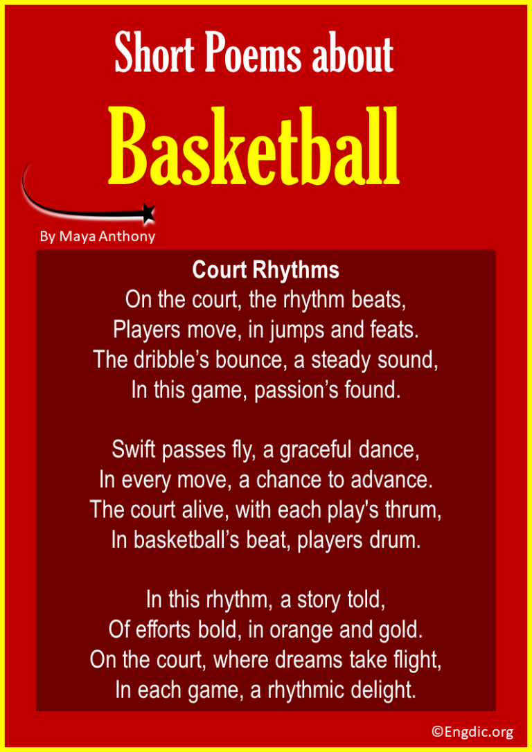 10 Best Short Poems about Basketball - EngDic