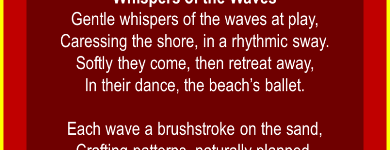 10 Best Short Poems about Beach
