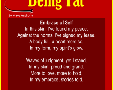 10 Best Short Poems about Being Fat