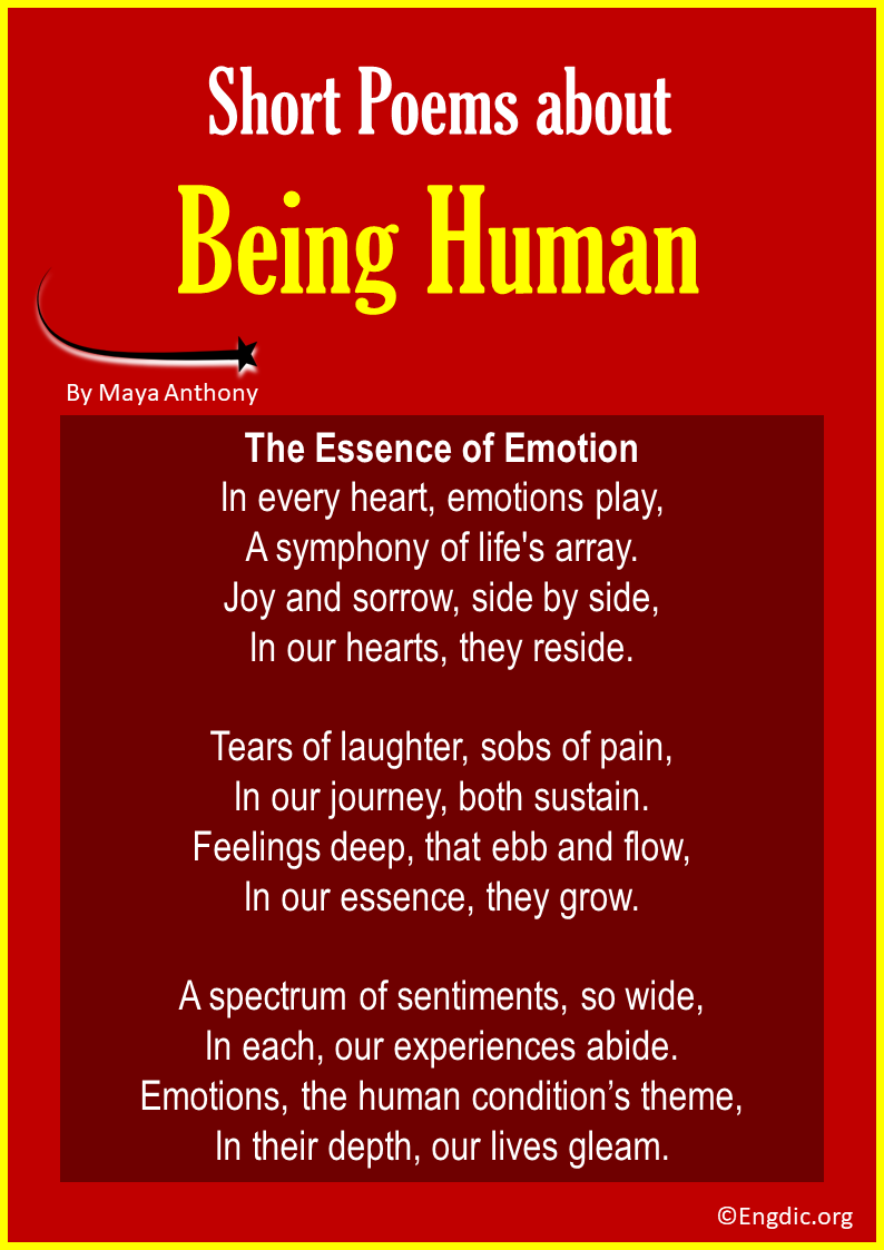 Short Poems about Being Human