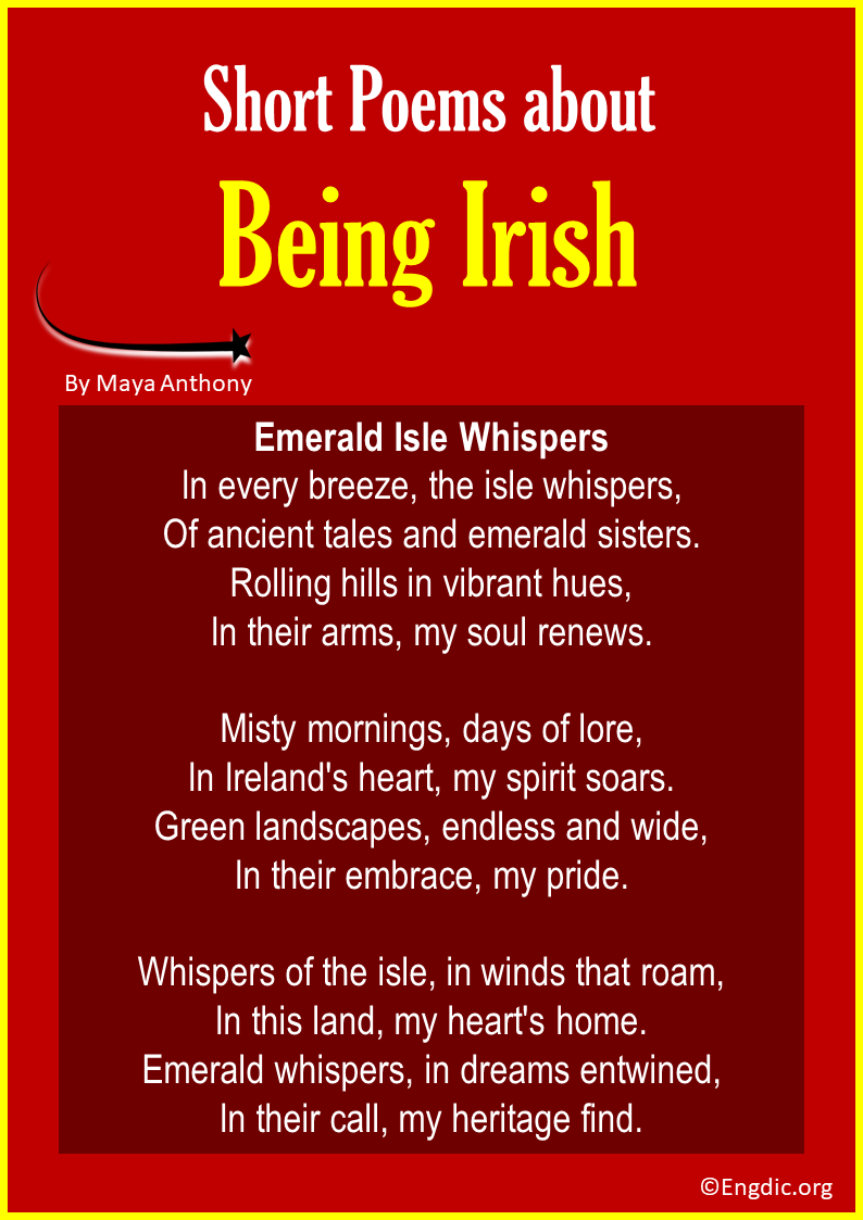 Short Poems about Being Irish