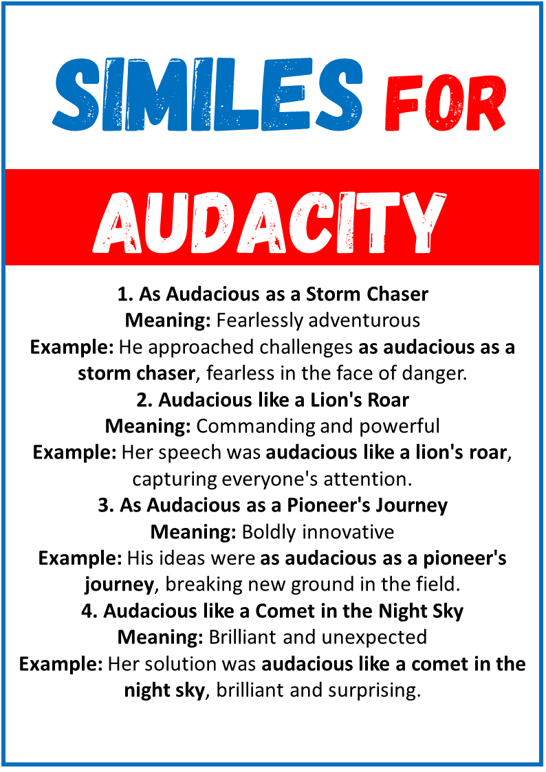 Similes for Audacity