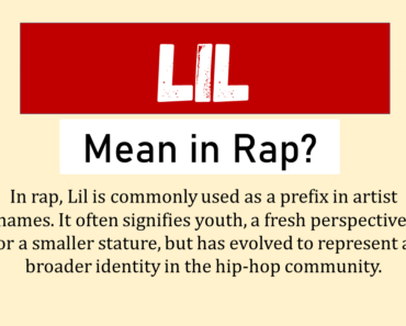 What Does Lil Mean In Rap? (Origin & Usage)