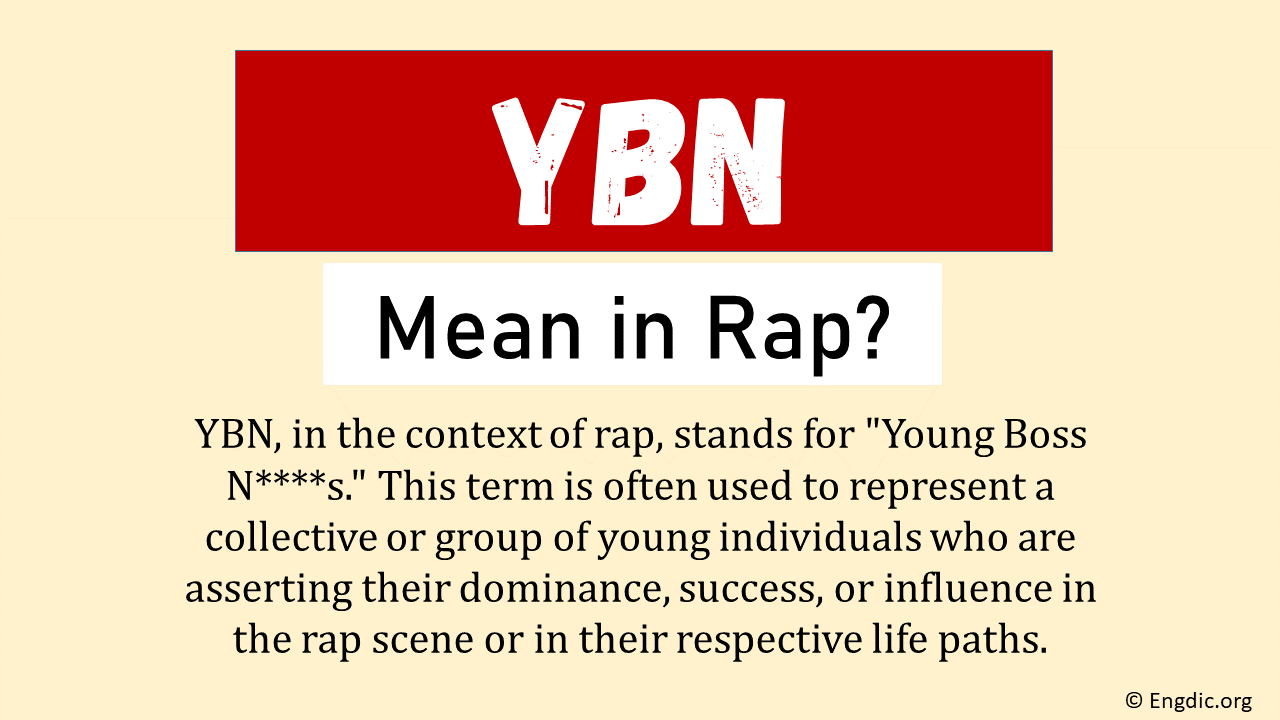 What Does YBN Mean In Rap