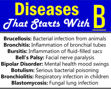 All Diseases that Start with B (Rare, Deadly, and Many More!)