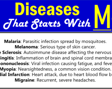 All Diseases that Start with M (Rare, Deadly, and Many More!)