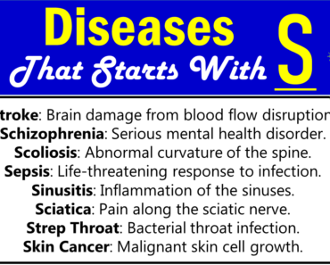 All Diseases that Start with S (Rare, Deadly, and Many More!)